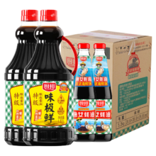 88VIP、需福袋：厨邦 酱油味极鲜1.63L*2+金装渔女蚝油490g*2