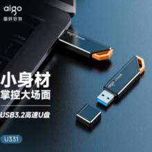 爱国者 U331 U盘 黑色 64GB