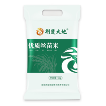 plus会员:荆楚大地 南方大米 长粒米 优质丝苗米10斤装 正宗籼米（非真空包装）