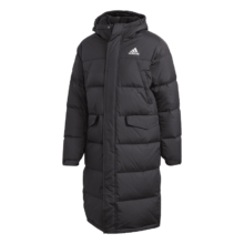6日20点：adidas 阿迪达斯 530蓬拒水防泼防风保暖户外鸭绒羽绒服 黑色