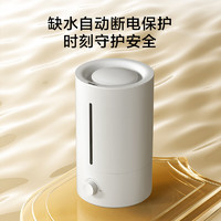 某东京造 空气加湿器 4.5L大容量 小型立式低噪 上加水 银离子材料
