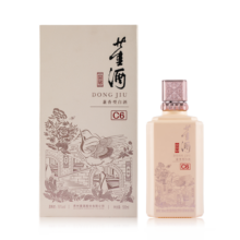董酒 窖藏系列 窖藏C6 董酱兼香型白酒 50度 500ml  年货送礼