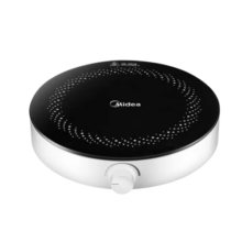 美的（Midea）电磁炉 家用大功率2200W大火力 4D防水电磁灶火锅专用 小面板易收纳 恒匀火小火持续加热电磁炉 C22-RX22H0107【裸机】