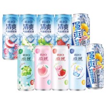 需凑单:锐澳 鸡尾酒 多口味组合装 330ml*10罐