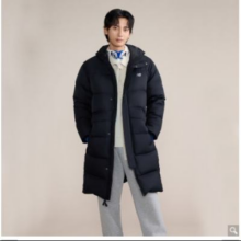 12日10点：new balance NB官方 长款连帽羽绒服 男 AMJ43355
