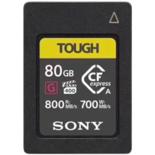 SONY索尼CFE-A卡7R5 FX3 FX6 7S3 A1 7M4相机内存卡CFexpress A卡原装存储卡CFA卡国行微单高速内存卡 CEA-G80T（80G）
