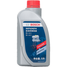 博世（BOSCH）原厂刹车油/制动液/汽车摩托车离合器油/DOT4 1L装适用于 刹车油 DOT4 适合全部车型