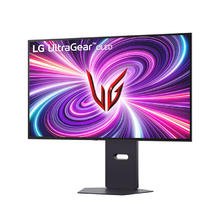 LG 乐金 32GS95UV 黑 31.5英寸 OLED显示器 双模 4K240Hz/1K480Hz 内置立体音箱 HDMI2.1 游戏电竞显示屏