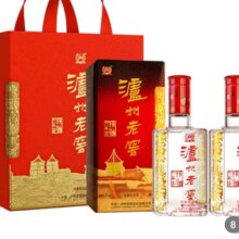 京东百亿补贴：泸州老窖 六年窖头曲 浓香型白酒 52度500ml 2瓶 双瓶（配礼袋）