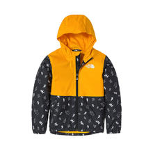 限尺码：THE NORTH FACE 北面 小童冲锋衣|53D6 5K6/黑色/黄色 5T