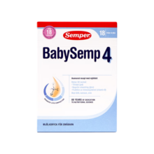 森宝（Semper）经典版 婴幼儿配方奶粉 4段(18月以上) 800g 瑞典原装进口