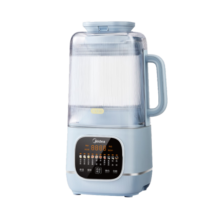 美的（Midea）破壁机家用豆浆机隔音罩多功能彩屏轻音1.75升大容量全自动免煮五谷杂粮榨汁机智能预约料理果汁机 【德国进口刀头 8重降噪工艺】PB10G3-076