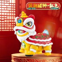 永烁 国潮电动舞狮 RJ229120A 婴儿宝宝玩具（电池版）