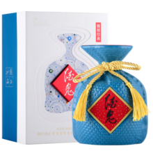 酒鬼（JIUGUI）馥郁经典 馥郁香型白酒 国产高度白酒 礼盒装 纯粮口粮自饮白酒 52度 500mL 1瓶 盒装