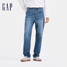 Gap 男装秋季新款中腰直筒牛仔裤 660041