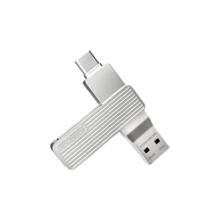 联想 Lenovo 异能者 F500 USB3.2 U盘 银色 128GB USB-A/Type-C