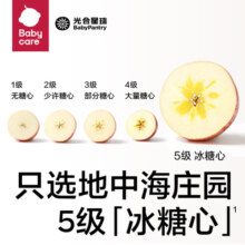 光合星球babycare宝宝果泥婴幼儿辅食水果泥6月+葡萄草莓苹果泥100g