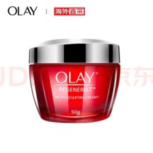 京东百亿补贴、plus会员:玉兰油（OLAY）新生塑颜金纯大红瓶面霜 50g 补水保湿提拉紧致 母亲节礼物