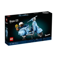 乐高（LEGO）积木 意式摩托机车拼装玩具 送女友新年礼物【D2C限定款】 10298 Vespa 125 踏板摩托车