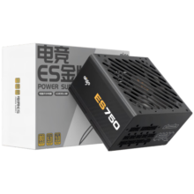爱国者（aigo）电竞ES750W ATX3.0金牌全模组 白色 台式机电脑主机电源（80PLUS金牌/原生PCIE5.0/大单路12V）