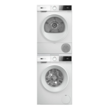 博世（BOSCH）【云朵白Plus真智投】洗烘套装10KG大容量洗衣机热泵烘干机智能投放252A0A+2520A2 国家补贴20%
