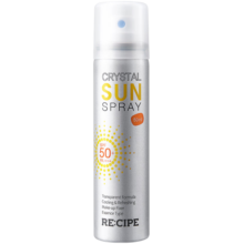 RE:CIPE玥之秘水晶防晒喷雾50ml 沙滩海边全身防晒霜男女军训清爽SPF50+