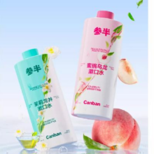 参半 蜜桃乌龙/茉莉龙井益生菌漱口水 500ml*2件