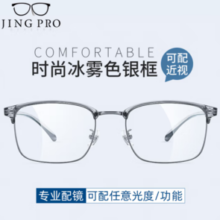 万新 winsee 1.60MR-8较薄非球面树脂镜片（阿贝数40）+超轻钛架多款可选