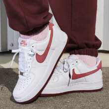 NIKE耐克板鞋女空军一号AF1 AIR FORCE 1运动鞋FQ7626-100 白色 37.5