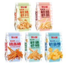 京东试用：鲜脆虾片 1包