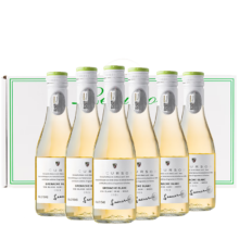 PLUS会员：朗柏特 半甜白葡萄酒 187ml*6瓶