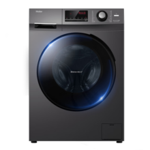 海尔（Haier）滚筒洗衣机全自动 10公斤大容量 除菌除螨 一级能效变频 家用超薄1.08高洗净比 以旧换新 MATE2S行业热销款+顽渍洗+健康桶自洁+羽绒洗