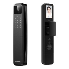 德施曼指纹锁密码锁可视猫眼大屏智能锁麒麟Q50MPro（Shotax版）