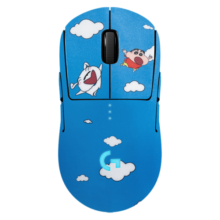罗技（G）GPW一代 无线游戏鼠标GPRO WIRELESS双模狗屁王1代充电轻量化电竞鼠标送男友礼物 GPW一代+小新贴纸