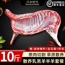口水时代 新鲜半只羊 年货礼盒 分割发货【10斤】