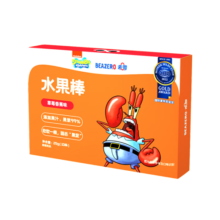 未零（beazero）水果棒儿童零食水果条25g 草莓香蕉味
