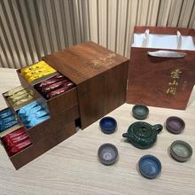 正声茶叶高端礼盒五福临门大红袍
