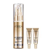 京东百亿补贴：欧莱雅LOREAL 小金管防晒霜 30ml+15ml*2
