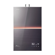 美的（Midea）燃气热水器16L天然气下置风机一级静音双核无极恒温水伺服【安睡M9系列】家用舒适节能以旧换新 16L 水伺服安睡m9pro 16升