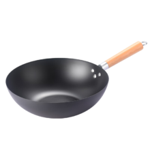 京东京造 铁炒锅 炒菜铁锅电磁炉 带盖32cm
