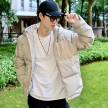 Levi's 李维斯 24秋季男士简约休闲经典连帽领御寒羽绒服外套