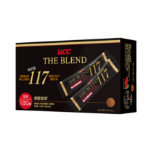 悠诗诗（UCC）117冻干速溶咖啡粉114黑咖啡便携装 原装进口 117便利装100条（26.3.12到期）