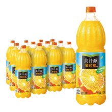 可口可乐美汁源果粒橙1.25L*12瓶