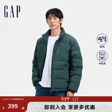 Gap 盖璞 男士刺绣logo小立领防风羽绒服 678656