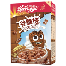 家乐氏进口食品谷脆格150g/盒 儿童营养谷物麦片可可粉巧克力冲泡即食