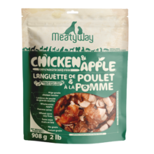 Meatyway爵宴鸡肉苹果派908g 宠物狗狗零食鸡胸水果肉干训犬大礼包
