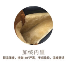 Jeep吉普男靴秋冬季休闲马丁靴男士英伦风大黄靴高帮复古工装靴男 沙色【加绒】 41 （皮鞋码）