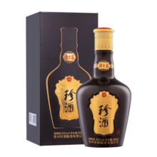 珍酒【年货佳礼】珍十五 酱香型白酒 纯粮酿造 贵州名酒 宴请送礼 53度 500mL 1瓶 珍十五三代1瓶