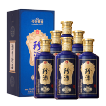 珍酒珍八 酱香型白酒 53度 500ml*6瓶 整箱装 年货送礼
