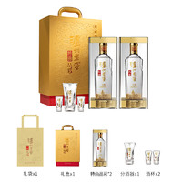 泸州老窖 特曲精彩时刻礼盒52度500ml*2浓香白酒+酒具